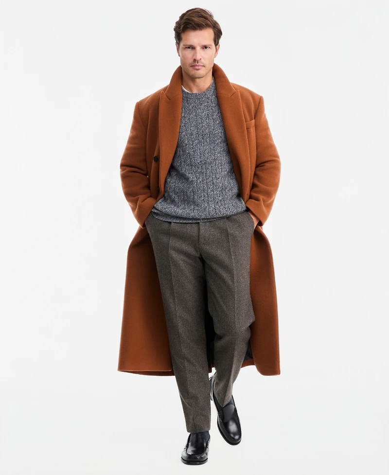 Club Room Men's Premium Cashmere Cable-Knit Crewneck Sweater, Macy's Exclusive