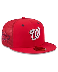 New Era Men's Red Washington Nationals 2026 Mlb All-Star Game Workout 59FIFTY Hat