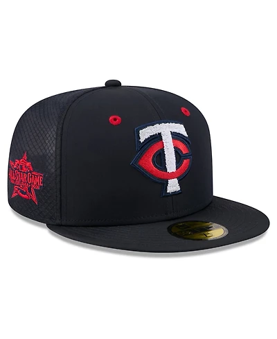 New Era Men's Navy Minnesota Twins 2026 Mlb All-Star Game Workout 59FIFTY Hat