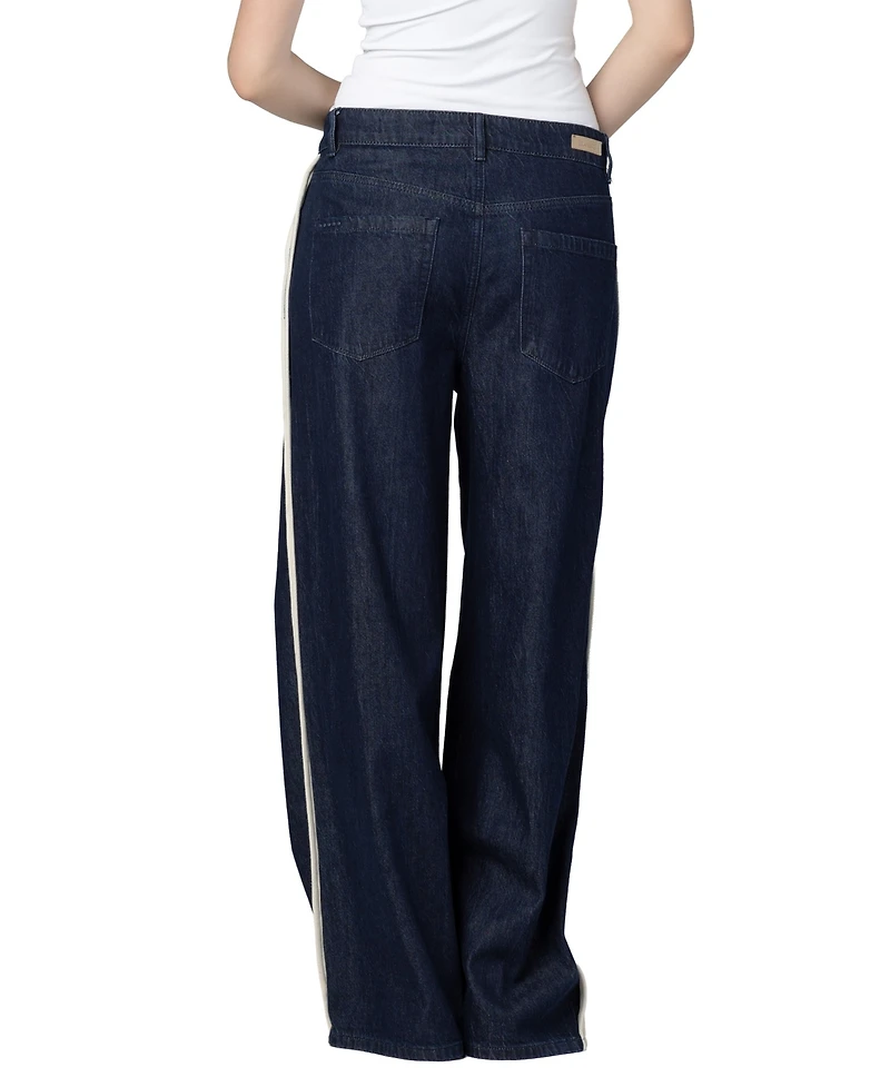Blank Nyc Women's Play Time Harrison Low-Rise Baggy Jeans