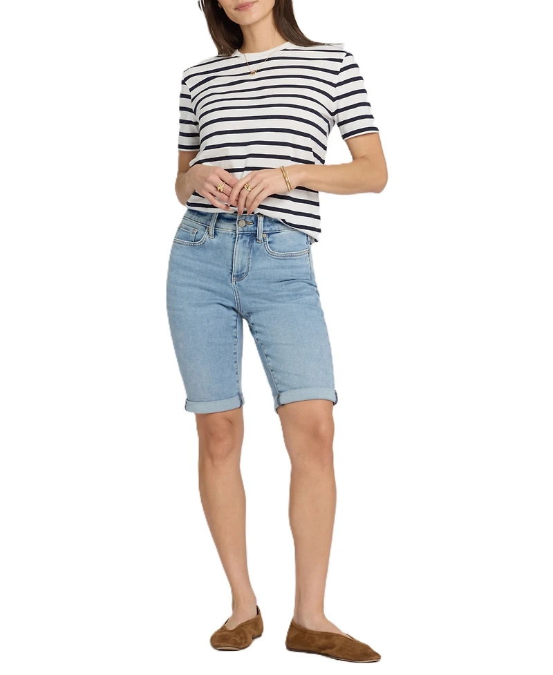 Nydj Women's Briella Roll Cuff Jean Shorts