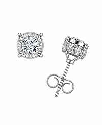 TruMiracle Diamond Stud Earrings (5/8 ct. t.w.) 10k White or Yellow Gold