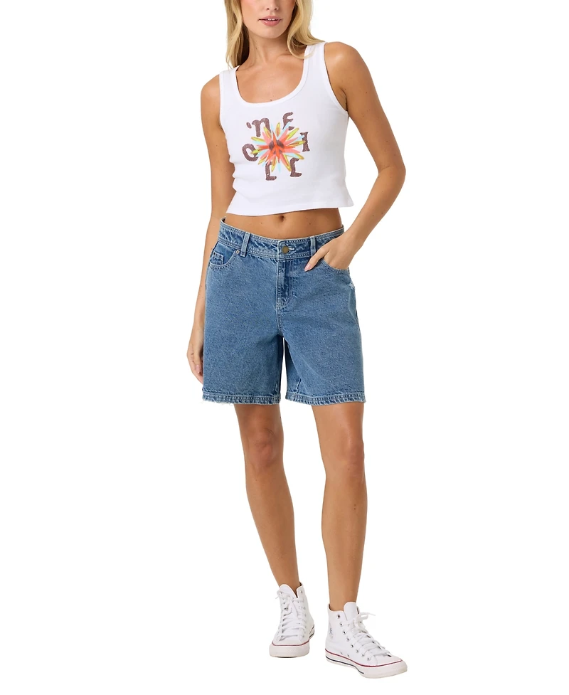 O'Neill Women's Nola Low-Rise Denim Shorts