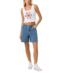 O'Neill Women's Nola Low-Rise Denim Shorts