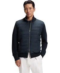 Boss by Hugo Men's Virgin-Wool Regular-Fit Jacket