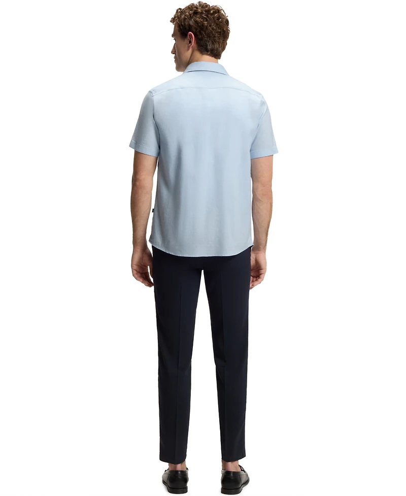 Boss by Hugo Boss Men's Stretch Linen Slim-Fit Shirt