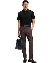 Boss by Hugo Men's Mercerized-Cotton Slim-Fit Polo Shirt