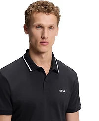 Boss by Hugo Men's Interlock Cotton Paddy Slim-Fit Polo Shirt