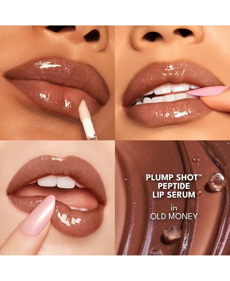 Buxom Cosmetics Plump Shot Peptide Lip Serum Shimmer, 0.14 oz.