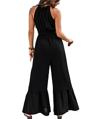 Cupshe Women's Good Weather Black Jumpsuit