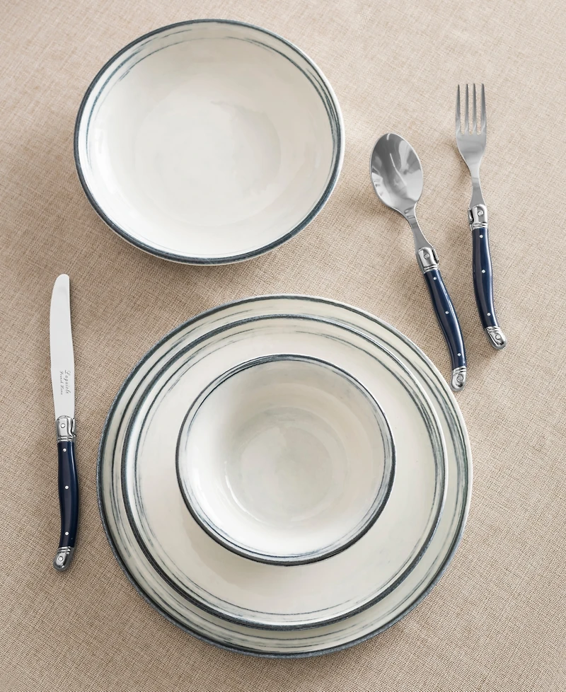 French Home Water's Edge 12-Piece Dinnerware Set, Service For 4