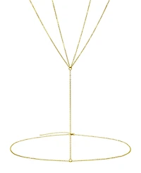 Adornia Gold-Plated Winged Body Chain