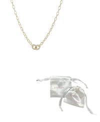 Adornia Gold Cubic Zirconia Links Necklace
