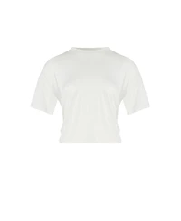 Pcfg Women's Free Heaven Draped Cropped T-Shirt