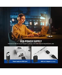 Neewer NL10 Ring Light with 10W, CRI95, Bi Color