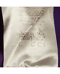 Pre-Owned Gucci Women's Cowl Neck Ruched Long Sleeve Top
