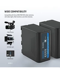 Neewer Np-F970 Camera Battery and Charging Accessory with 7800mAh, 20W, Usb C for select Sony Np-f-series devices