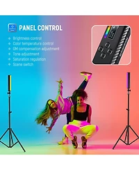Neewer TL20C Led Video Light with 2550mAh, 2500K8500K, CRI95