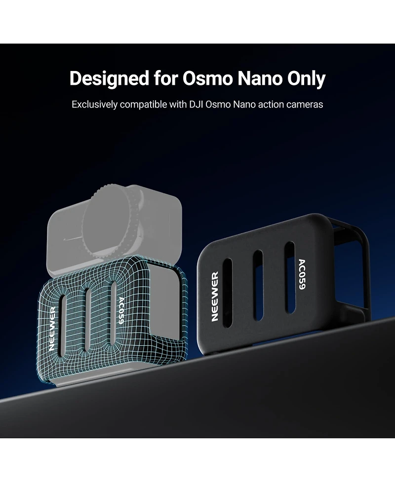 Neewer AC059 Camera and Photo Accessory for Dji Osmo Nano Action Camera Only