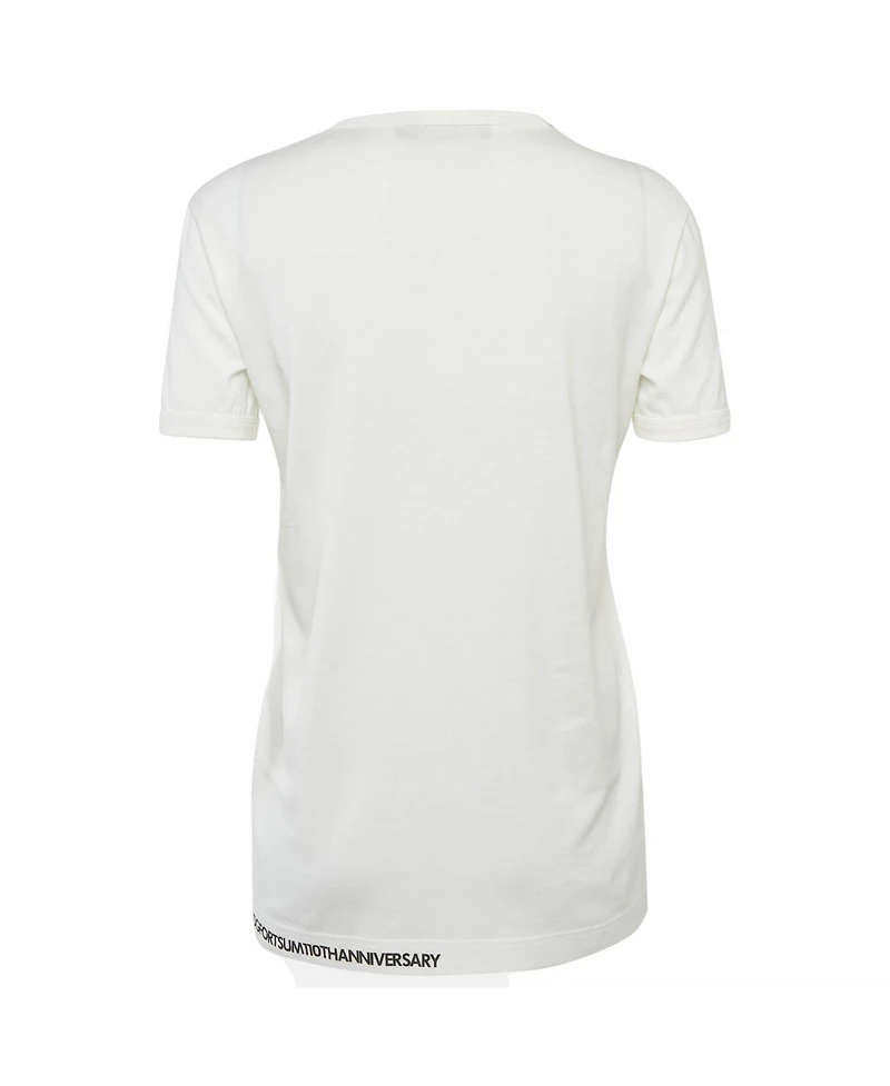 Pre-Owned Dolce & Gabbana Women's Pre-Owned Dolce and Gabbana Moscow Graphic Print Jersey T-Shirt