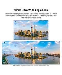 Neewer Zv-1F Camera Lens Accessory with 2 in, 10x for Sony Zv-1F Zv-E10 A5000 A6000