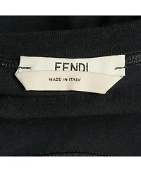 Pre-Owned Fendi Women's Love Applique Cotton T-Shirt