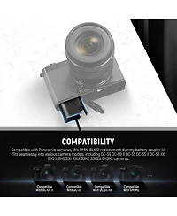 Neewer Dmw-BLK22 Camera Battery and Charging Accessory for Panasonic Lumix Dc-S9 Dc-G9 Ii Dc-S5 Dc-S5 Ii