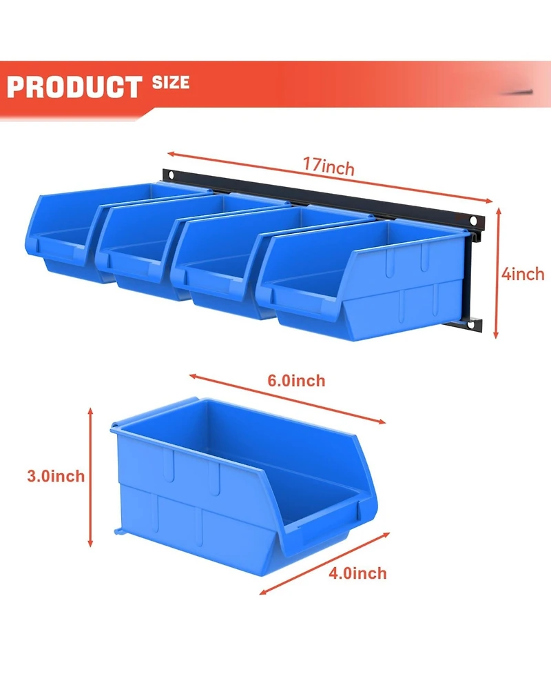 Xdovet Wall Mounted Tool Storage Organizer Garage Shop