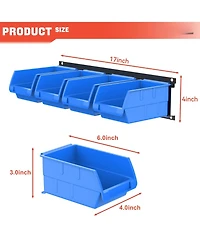Xdovet Wall Mounted Tool Storage Organizer Garage Shop