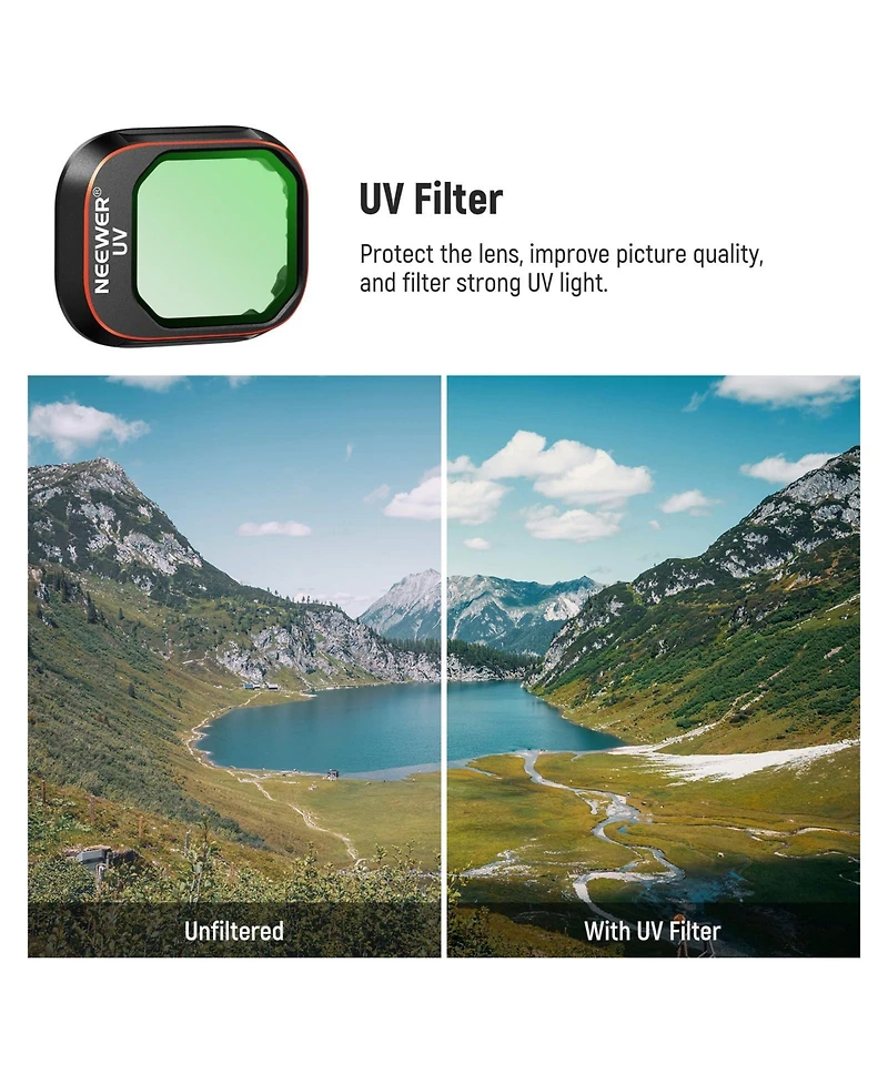 Neewer ND8 Camera Lens Accessory with Cpl, ND8