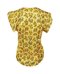 Pre-Owned Isabel Marant Women's Lonea Ruched Silk V-Neck Top
