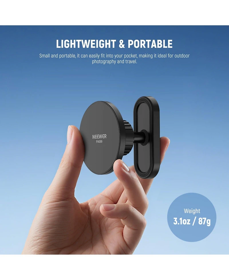 Neewer PA099 Camera Mounting Accessory for select iPhone and Android mobile devices