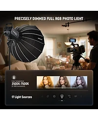 Neewer FS230C Led Video Light with 230W, 23000lux, 2500K-7500K
