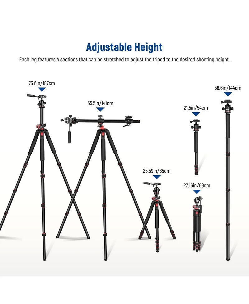 Neewer Camera Tripod with 22lb