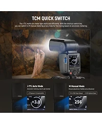 Neewer Z880-n Camera Flash with 76Ws, 3000mAh, Ttl for Nikon