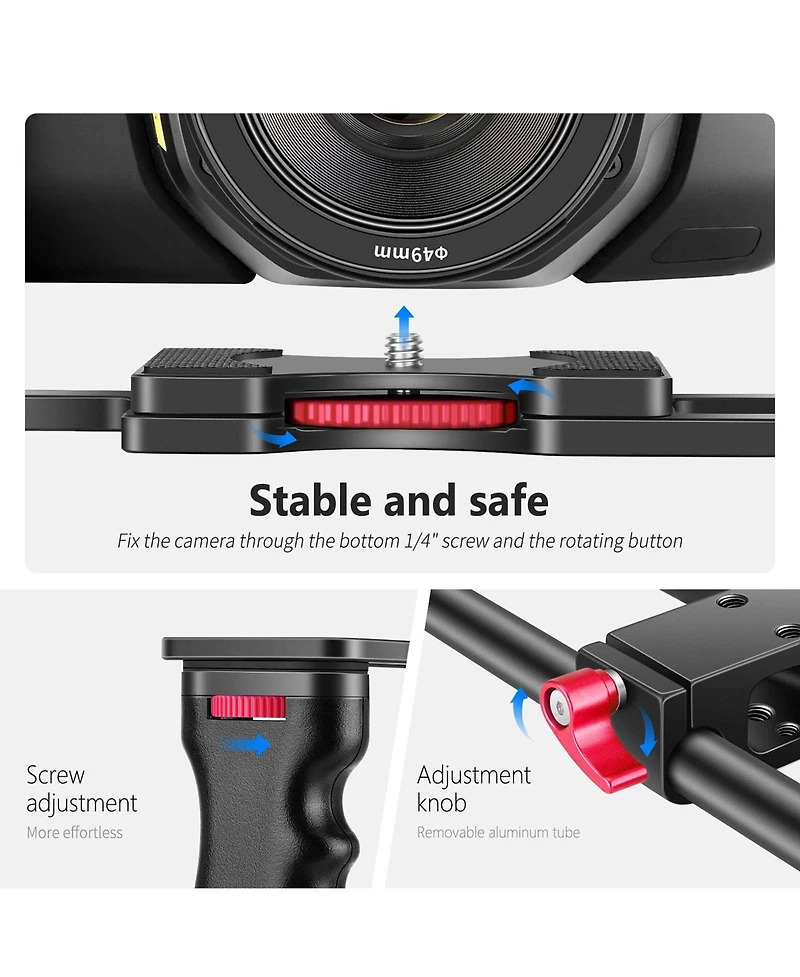 Neewer Camera Mounting Accessory for select Canon, Nikon and Sony cameras