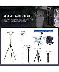 Neewer TP08 Camera Tripod with 13lb