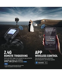 Neewer Camera and Photo Accessory with 600Ws, 3000mAh, 30W for Godox