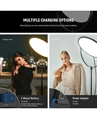 Neewer GR18C Led Video Light with 65W, 6000Lux, 2500K-8500K