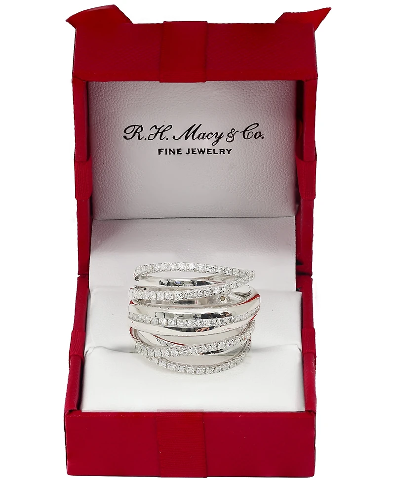 Effy Collection Diamond (7/8 ct. t.w.) Ring 14k Yellow Gold, (Also white gold)