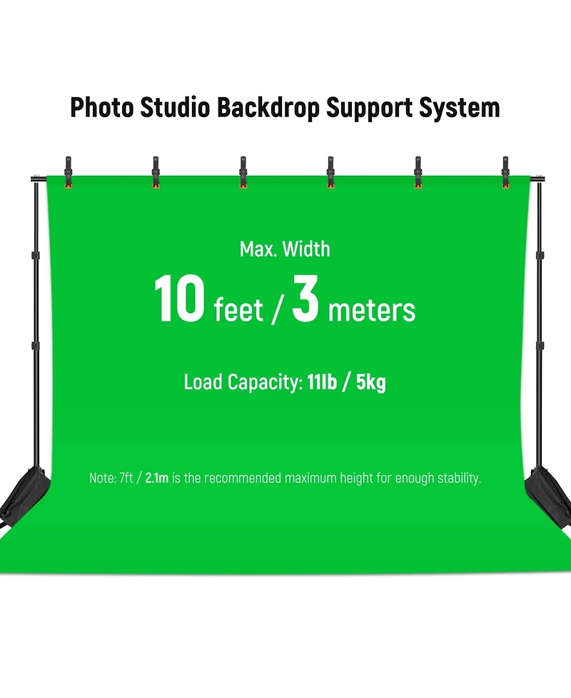 Neewer Camera and Photo Accessory with 10ft, 6.6ft