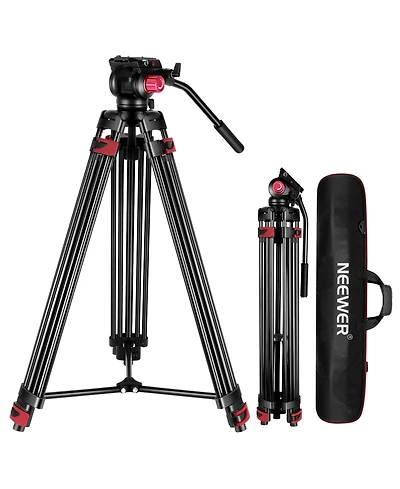 Neewer Camera Tripod with 200cm, 17.6lb, 8kg for select Canon, Nikon and Sony cameras