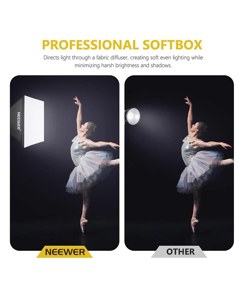 Neewer E26 Softbox with 700W, 5700K
