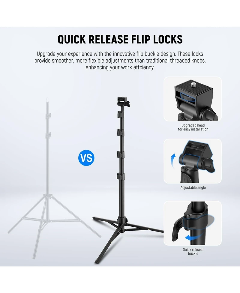 Neewer TS03 Camera Tripod for select iPhone models
