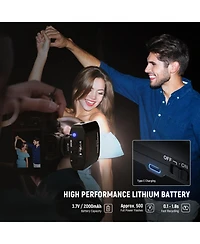 Neewer GN12 Camera Flash with 2000mAh, 5600K for select Canon, Nikon and Sony cameras