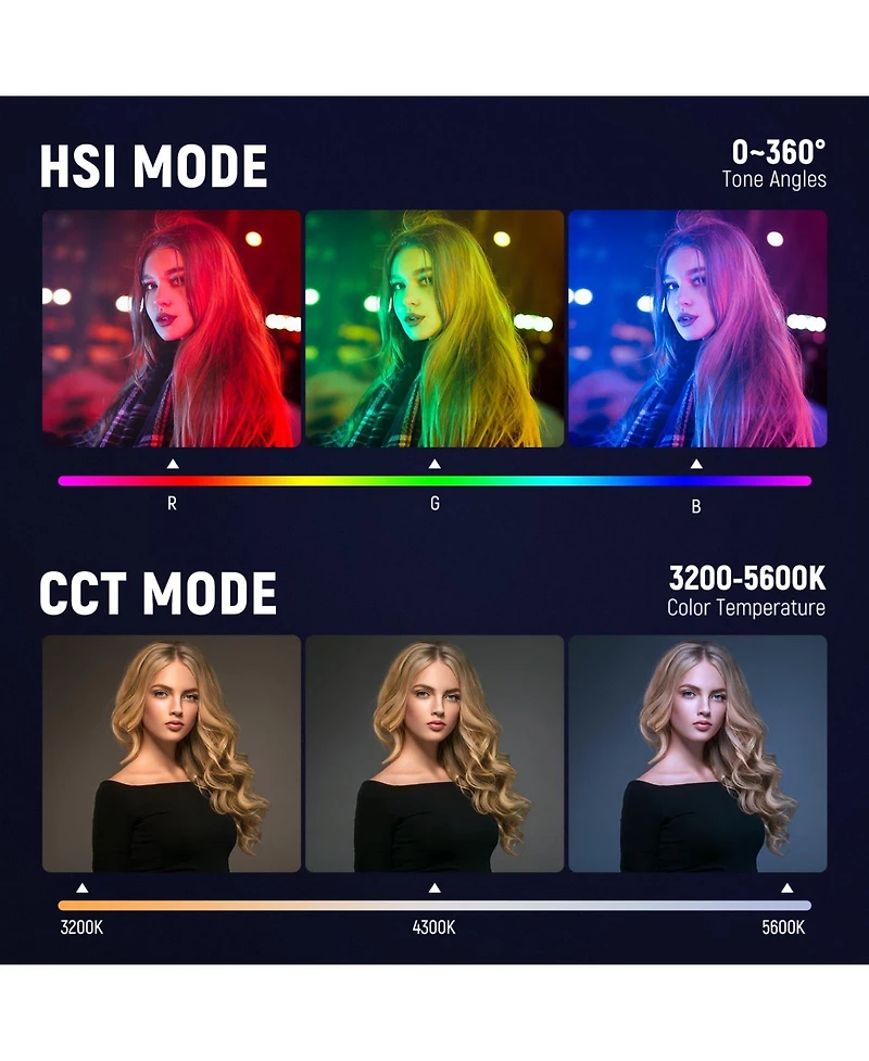 Neewer Rgb176 Led Video Light with 4000mAh, CRI95, RGB