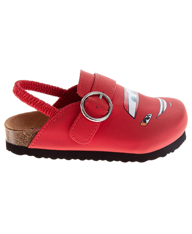 Cars Lightning McQueen Boys' 6 - 12 Clogs Slip On, Cork