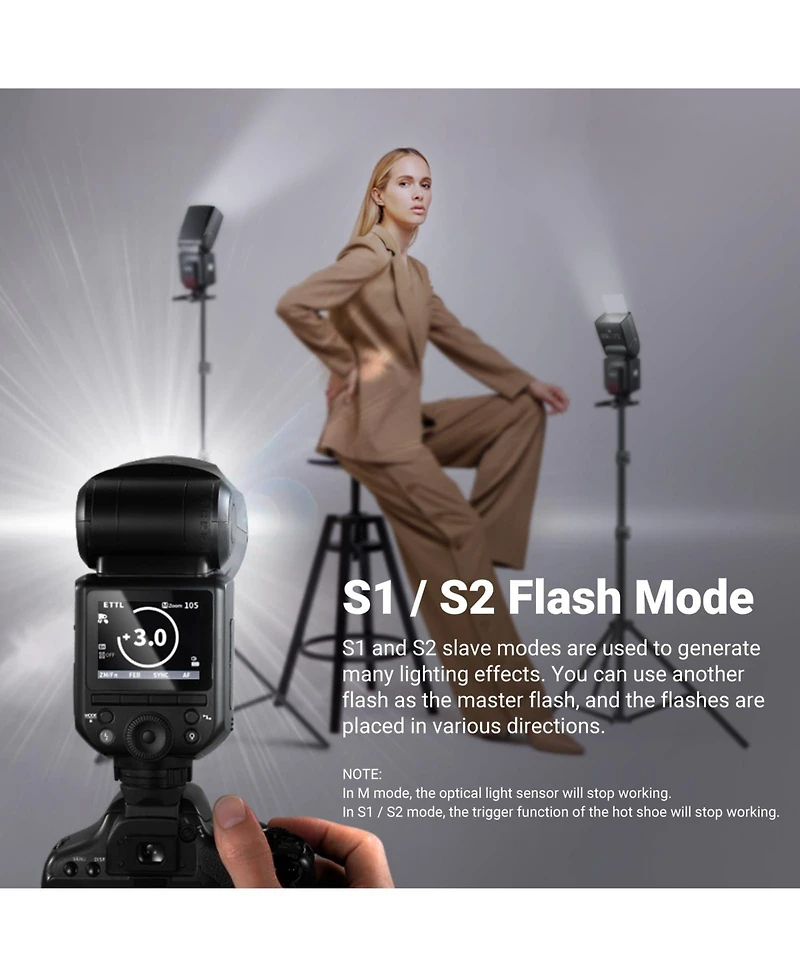 Neewer TT560 Camera Flash for select Canon, Nikon and Sony cameras