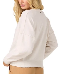 O'Neill Women's Kari Ribbed Long-Sleeve Sweater