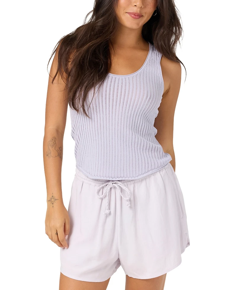 O'Neill Women's Millie Viscose-Linen Pull-On Shorts